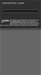 Mobile Screenshot of convertor.com